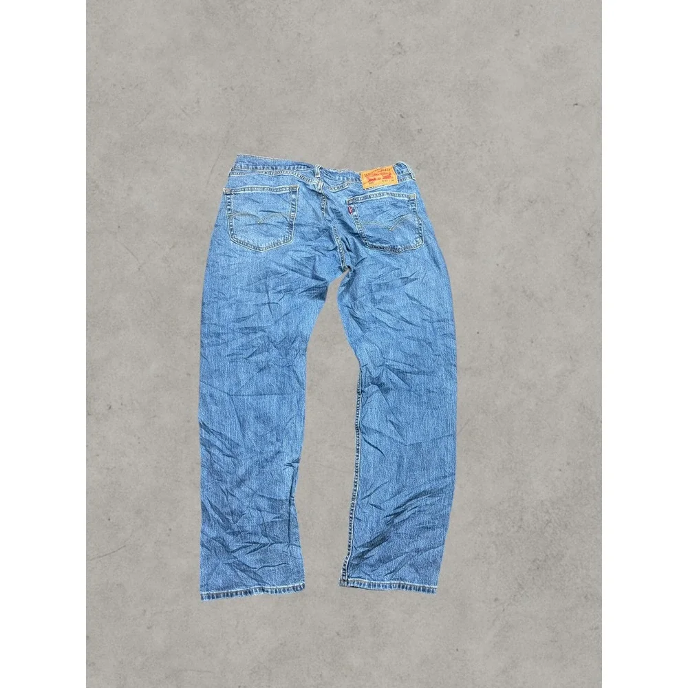 Levis 559 Relaxed Straight Mens Jeans Blue Denim Medium Wash‎ 33x30